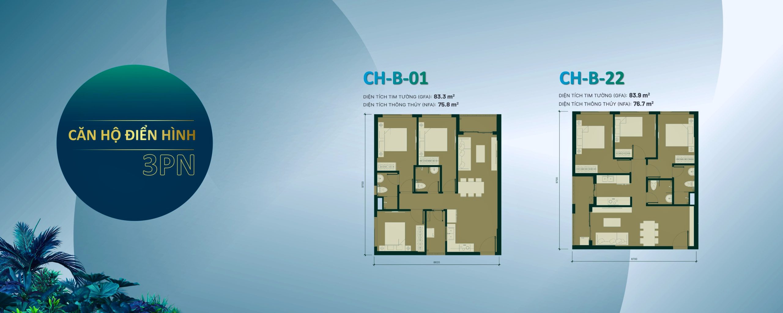 Giá Bán 3pn Happy One Mori