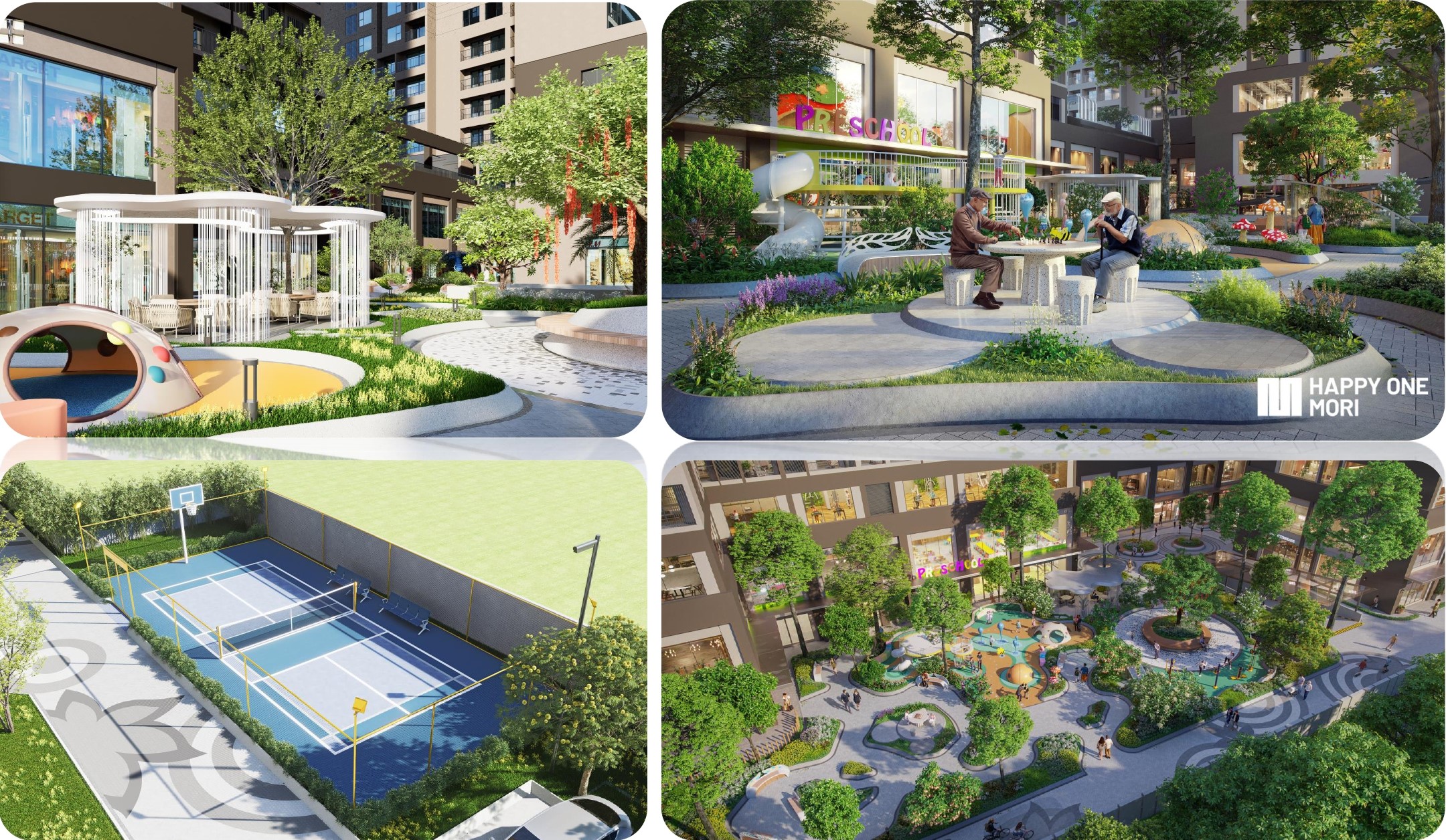 Tiện ích Happy One Mori